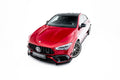 Maxton Design Street+ Spoilerlippe Front Ansatz V.5 passend für Mercedes-AMG CLA 45 Aero C118 schwarz Hochglanz