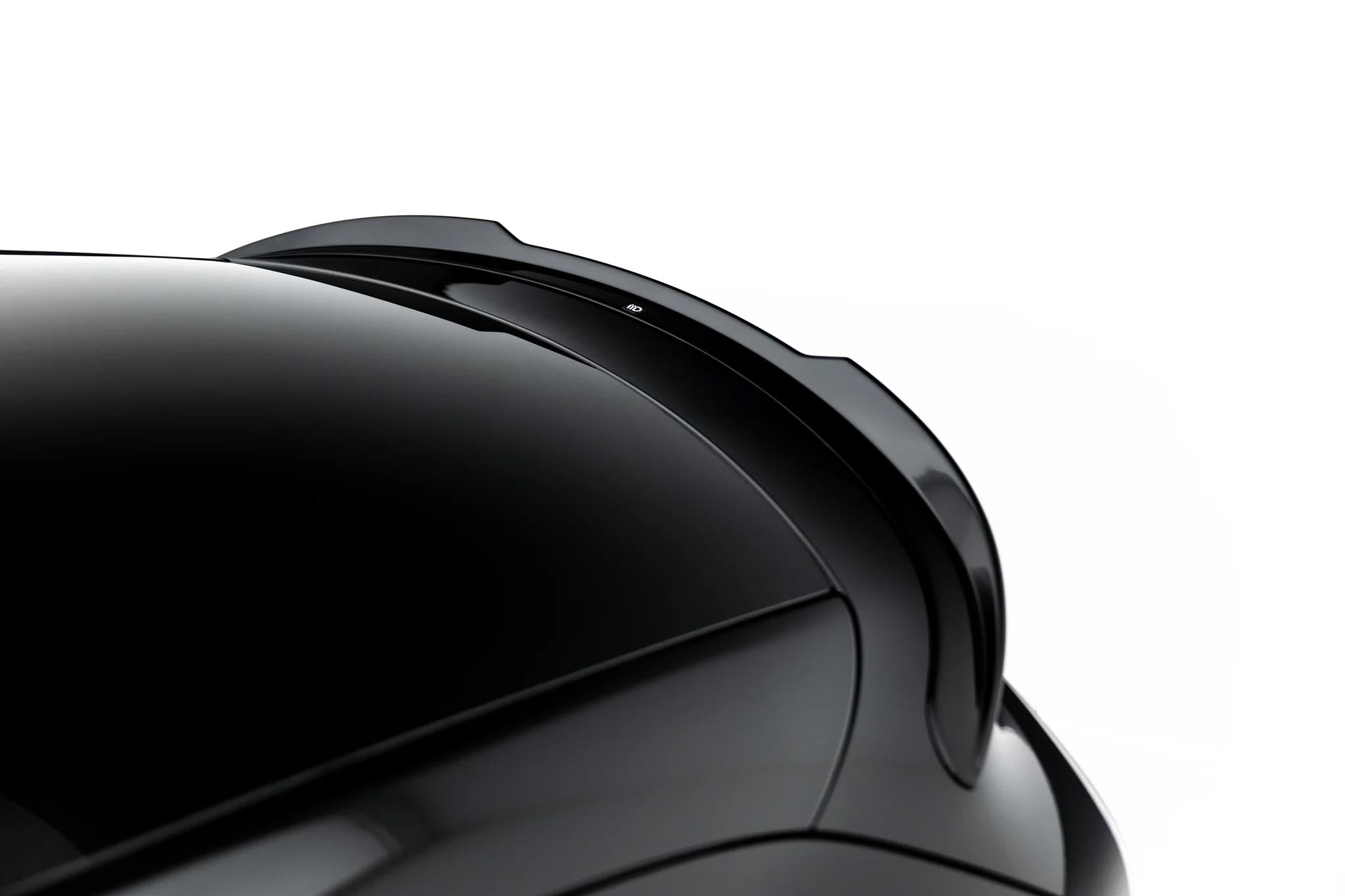 Maxton Design Spoiler CAP passend für Tesla Model Y Premium Mk1 Facelift schwarz Hochglanz
