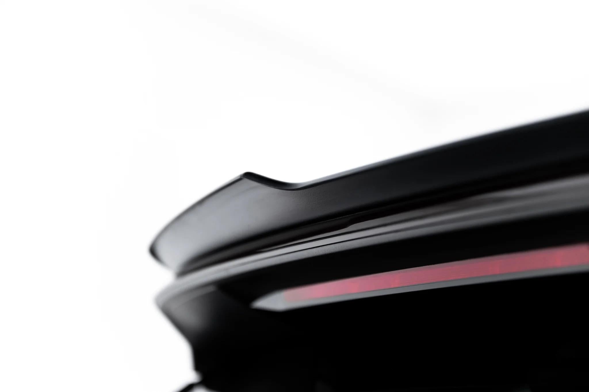 Maxton Design Heckspoiler Lippe Volvo Xc90 Mk2 Facelift 2 Schwarz Hochglanz