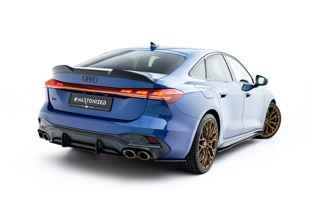 Maxton Design Street Pro Heck Ansatz Flaps Diffusor passend für Audi S5 Limousine / Avant B10
