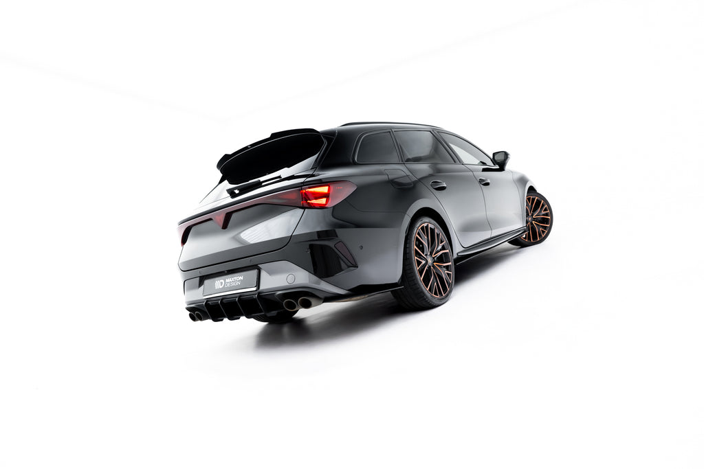 Maxton Design Street Pro Heck Ansatz Flaps Diffusor passend für Cupra Leon ST Mk1 Facelift