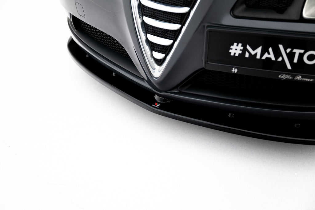 Maxton Design Street+ Spoilerlippe Front Ansatz V.1 passend für Alfa Romeo GT schwarz Hochglanz