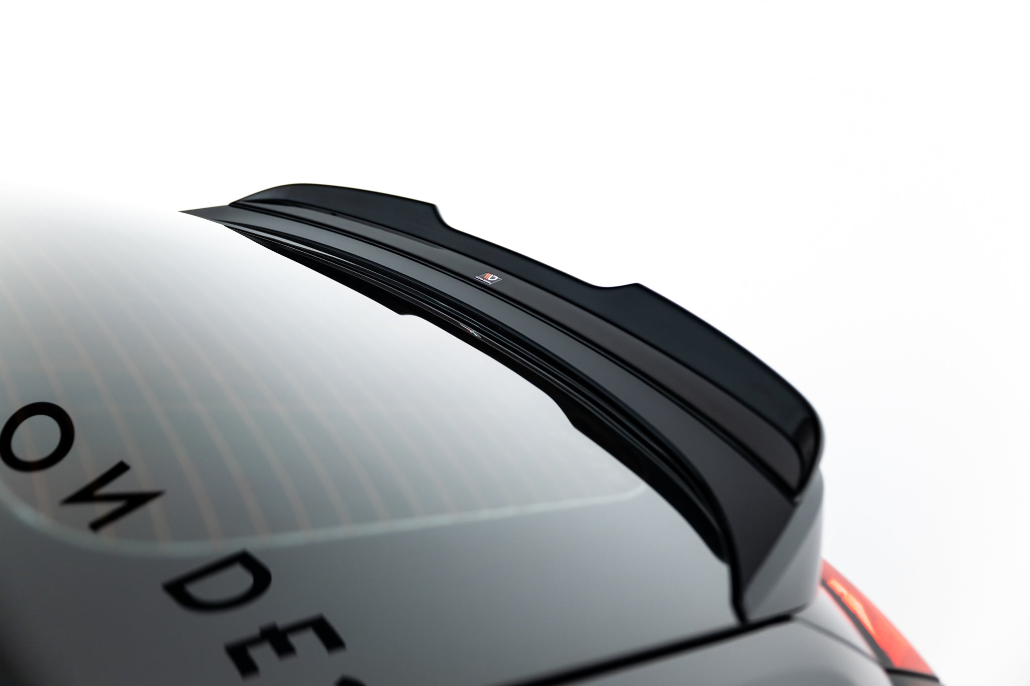 Maxton Design Spoiler CAP passend für BMW X2 M-Paket / iX2 U10 schwarz Hochglanz
