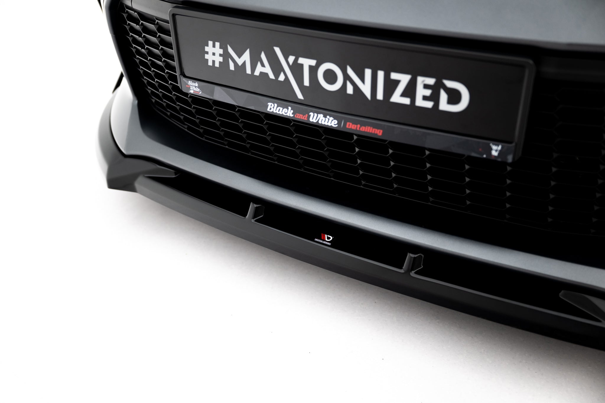 Maxton Design Street+ Spoilerlippe Front Ansatz V.1 + Flaps passend für Toyota GR86 Mk1