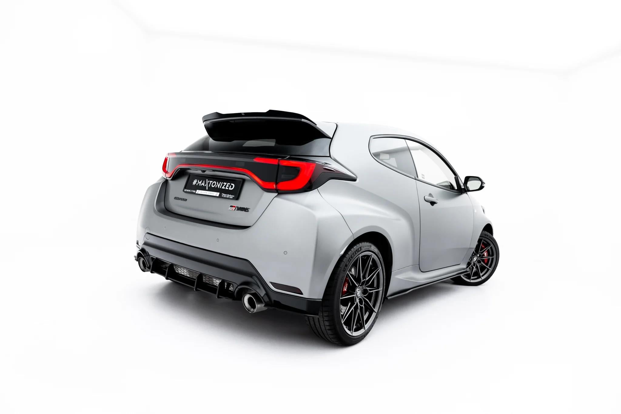 Maxton Design Street Pro Heck Ansatz Flaps Diffusor passend für Toyota GR Yaris Mk4 Facelift