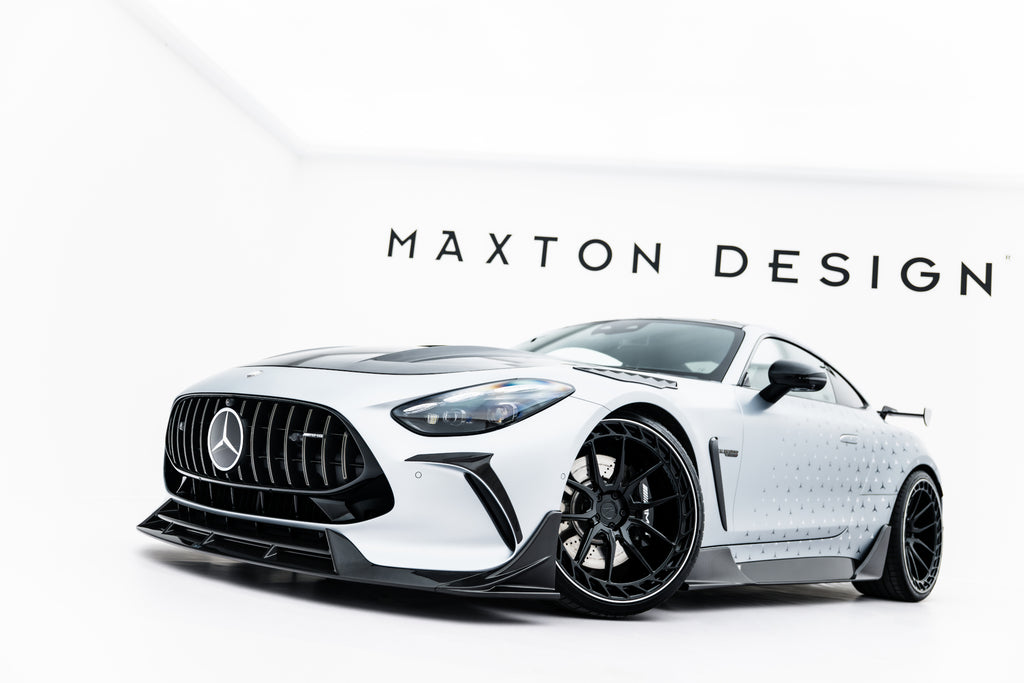 Maxton Design Prepreg Front Bumper Carbon Canards Mercedes-AMG GT 63 / 55 / 63 S E Performance C192 für Mercedes-Benz AMG GT C192