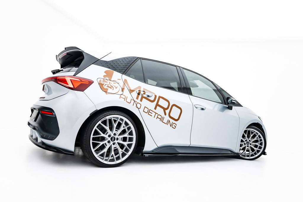 Maxton Design Street+ Seitenschweller Leisten passend für Cupra Born Mk1 schwarz Hochglanz
