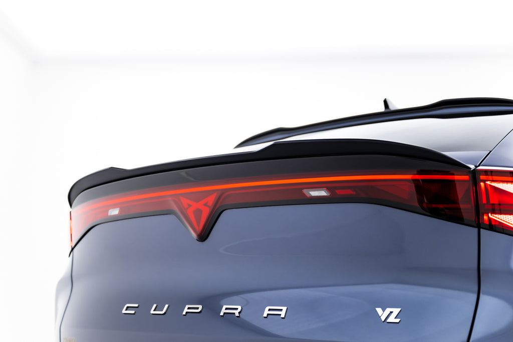 Maxton Design Spoiler CAP passend für Cupra Tavascan Mk1 schwarz Hochglanz
