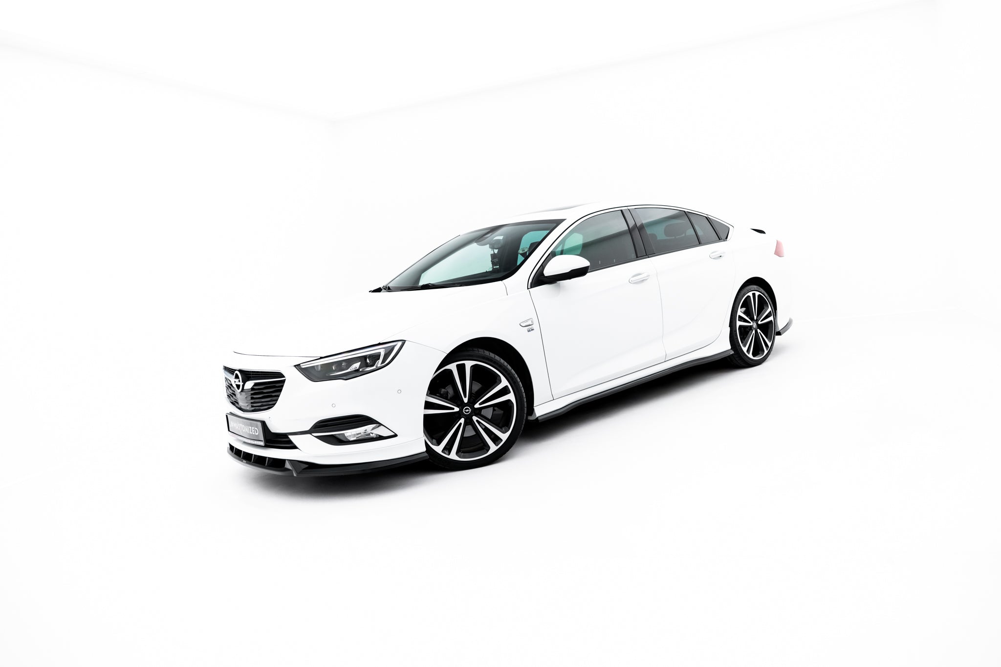 Maxton Design Street+ Seitenschweller Leisten passend für Opel Insignia OPC-Line Mk2 schwarz Hochglanz
