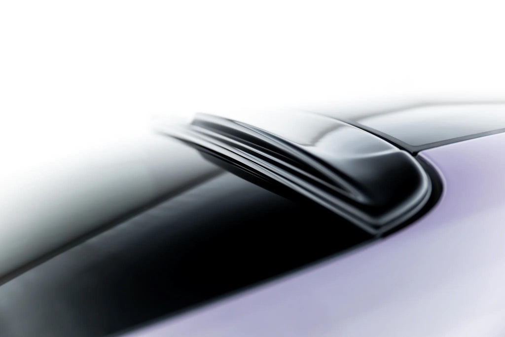 Maxton Design Heckscheiben Spoiler Passend für Porsche Panamera 4 / 4S E-Hybrid / 4 E-Hybrid 972 Schwarz Hochglanz