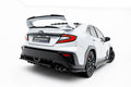 Maxton Design Höher Spoiler CAP passend für Subaru WRX STI Mk2 schwarz Hochglanz