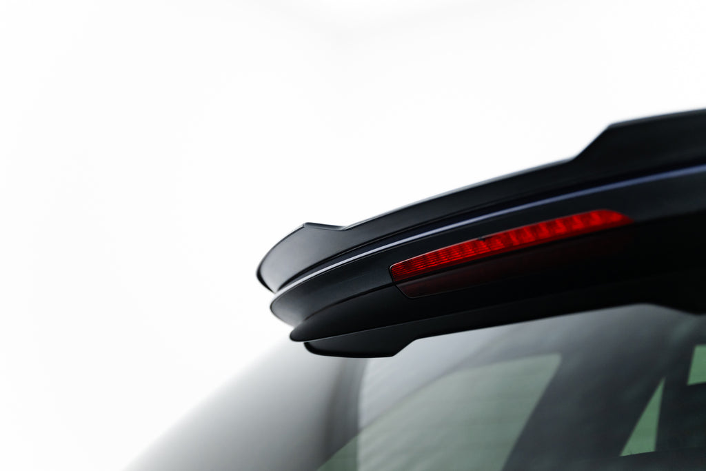 Maxton Design Spoiler CAP passend für BMW 3er M-Paket Touring F31 / F31 Facelift schwarz Hochglanz