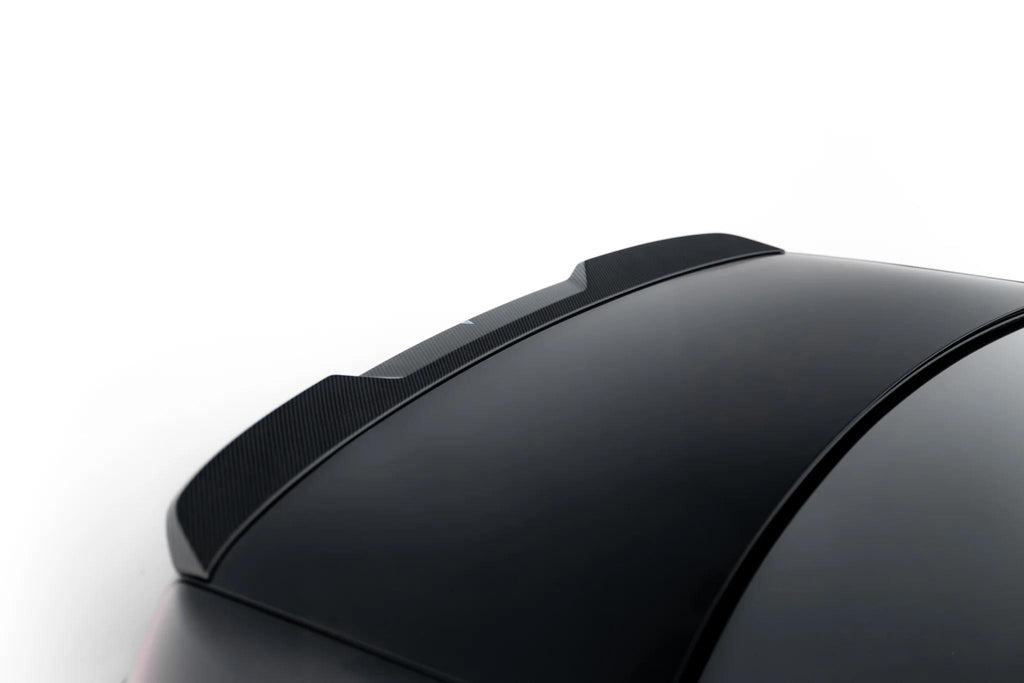 Maxton Design Prepreg Carbon Fiber Heckklappenspoiler (Niedriger) Bmw 7 M-Paket / M760e / I7 M-Paket G70
