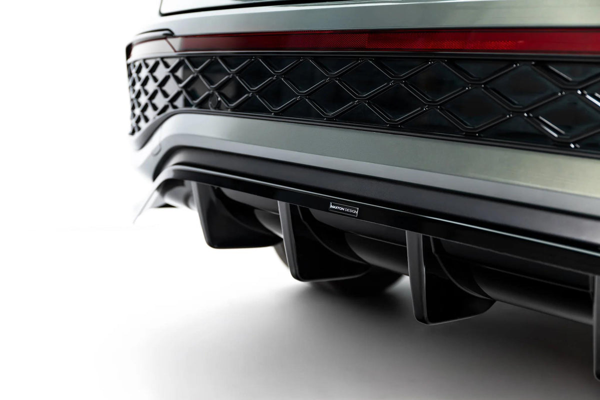 Maxton Design Diffusor für Volkswagen Tayron Mk1 [2024-] | Schwarz Hochglanz | ABS-Kunststoff
