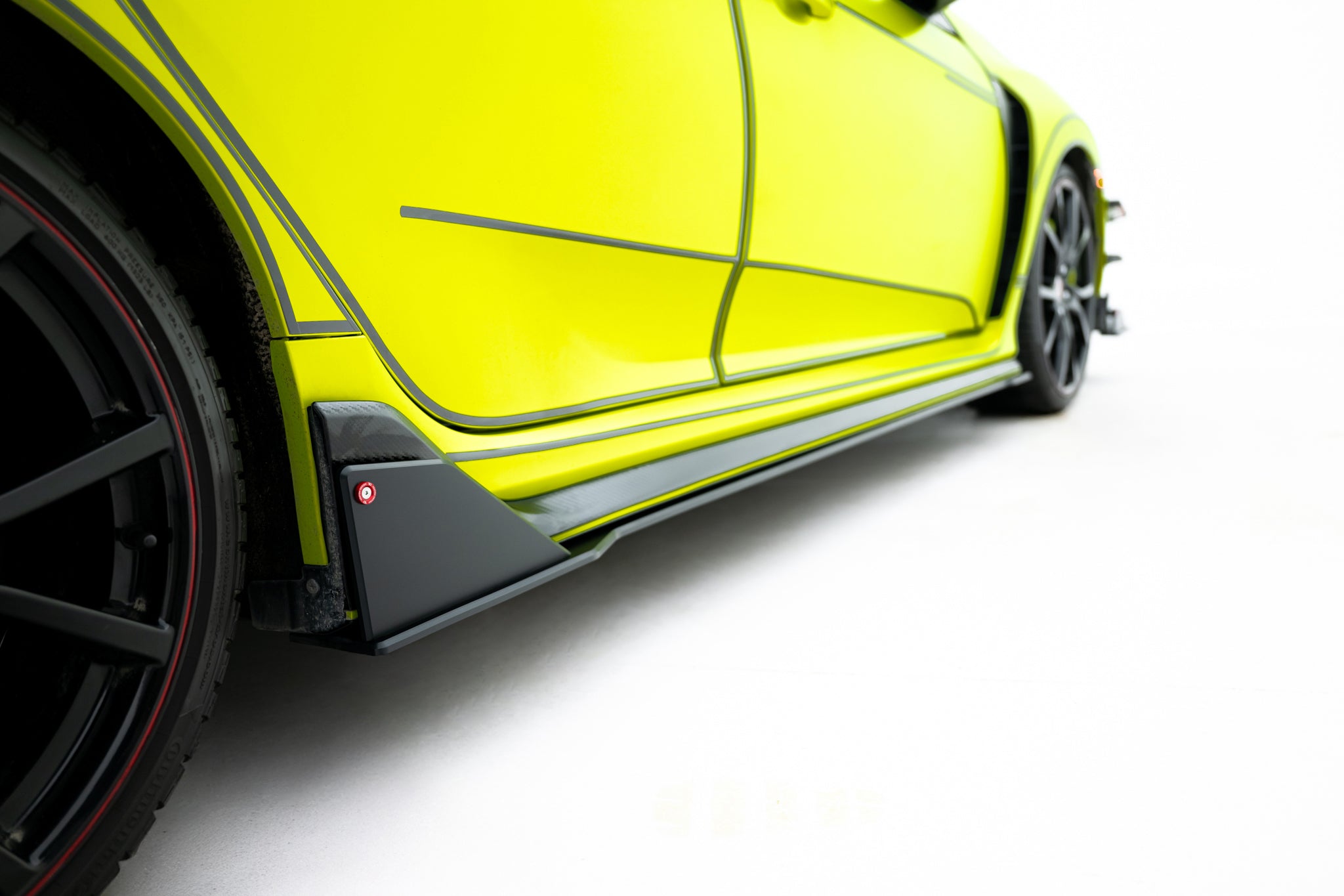 Maxton Design Street Pro Street+ Seitenschweller Leisten passend für Honda Civic Type-R Mk10 / Mk10 Facelift