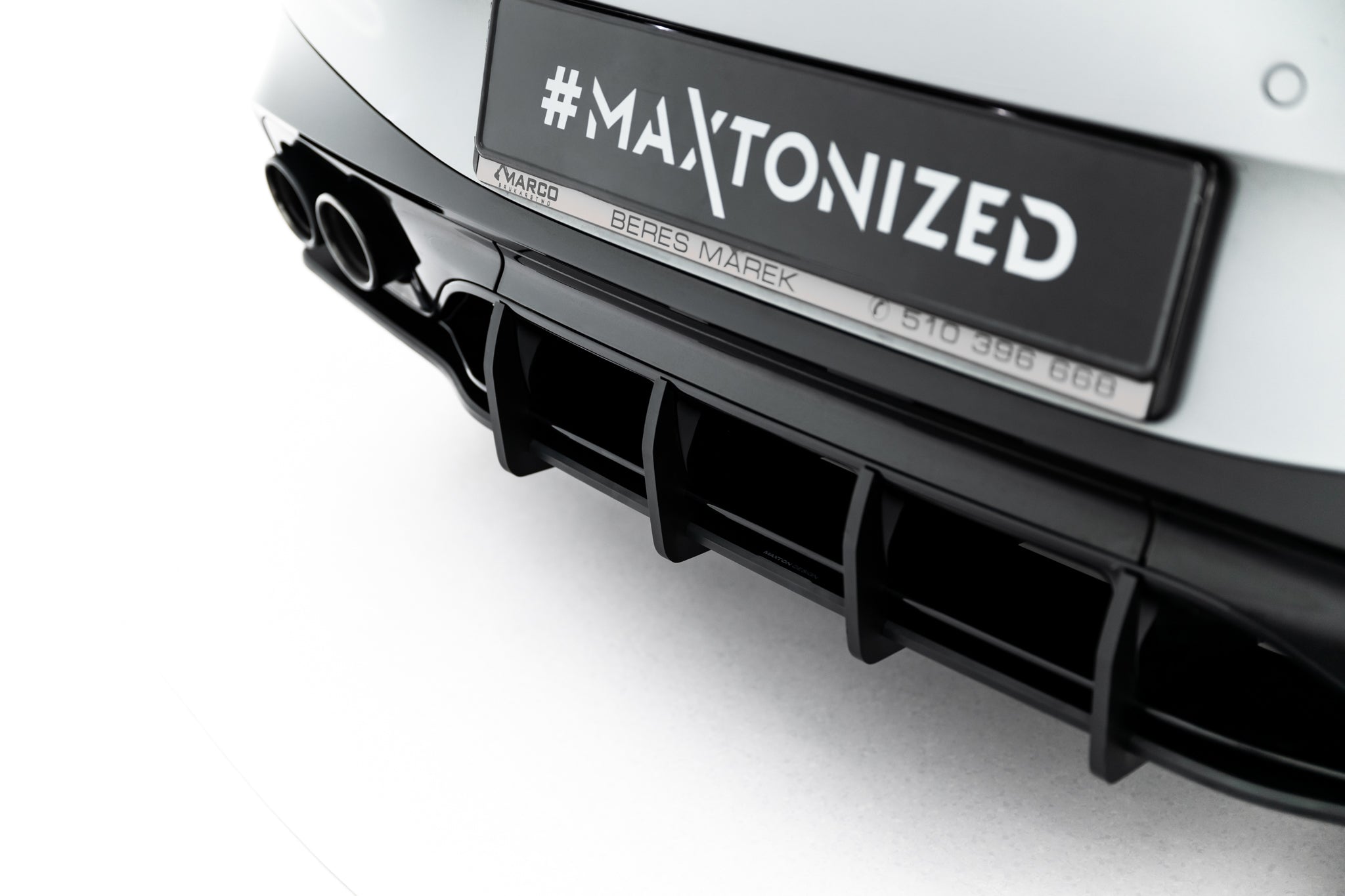 Maxton Design Street Pro Heckschürze passend für Mercedes-AMG CLE 53 Aero C236