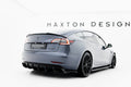 Maxton Design Spoiler CAP passend für Tesla Model 3 schwarz Hochglanz