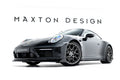 Maxton Design Street+ Seitenschweller Leisten passend für V.1 passend für Porsche 911 Carrera Sport Design 992 schwarz Hochglanz