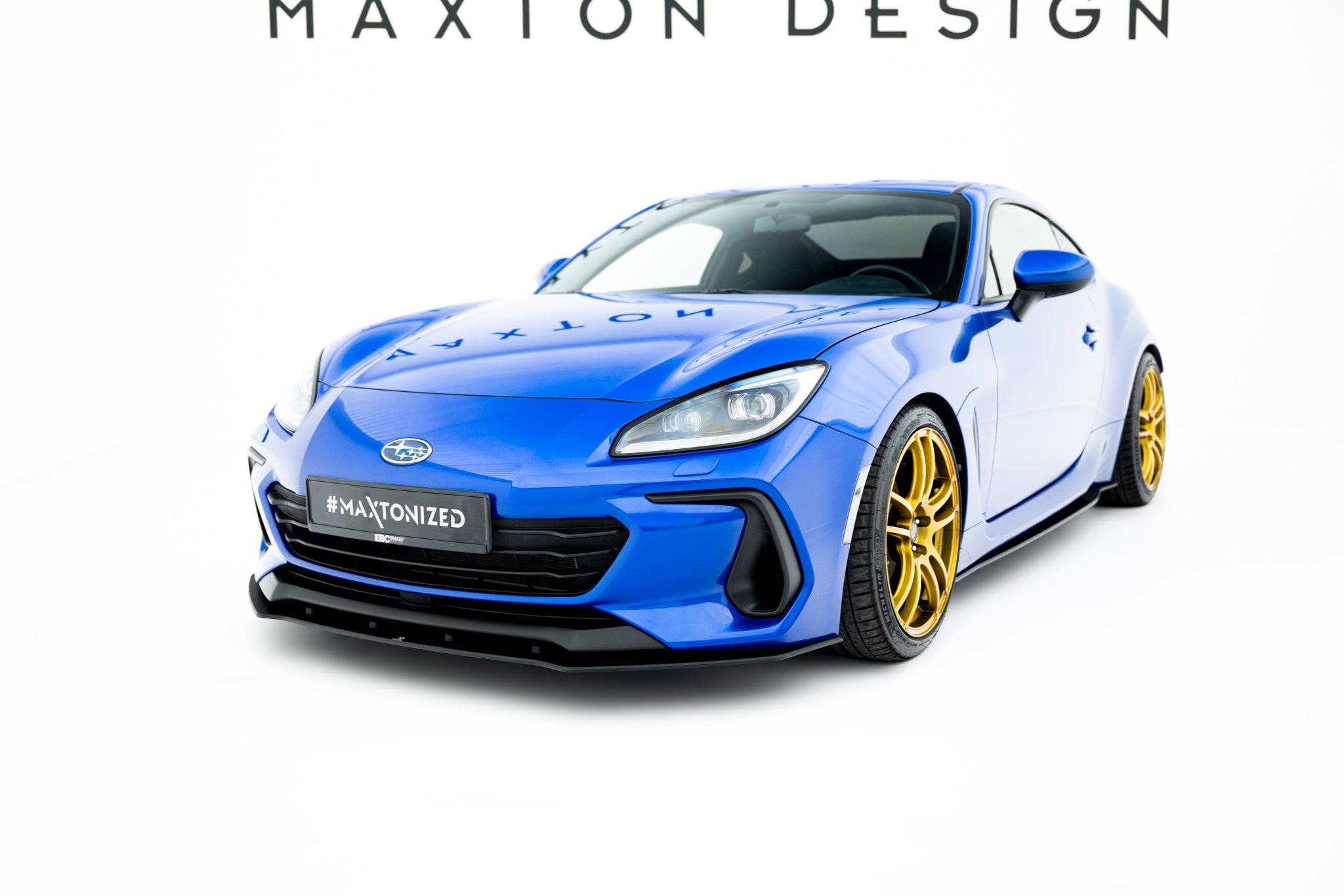 Maxton Design Street Pro Street+ Spoilerlippe Front Ansatz passend für Subaru BRZ Mk2