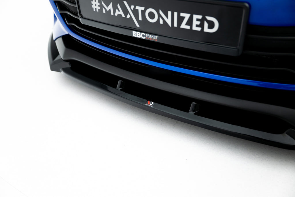 Maxton Design Street+ Spoilerlippe Front Ansatz V.1 + Flaps passend für Subaru BRZ Mk2