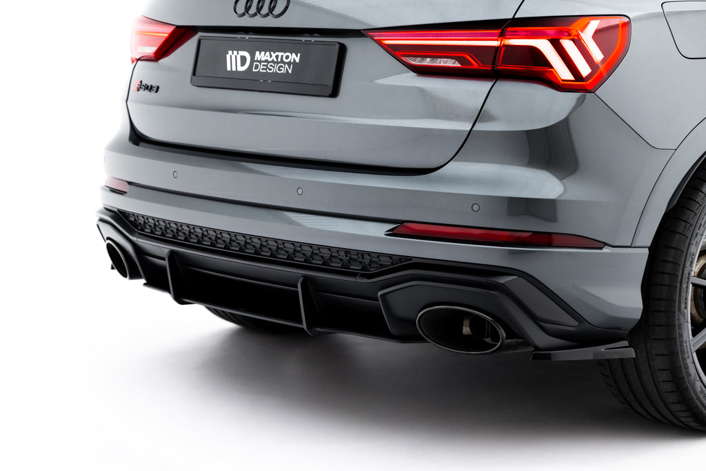 Maxton Design Street Pro Heckschürze passend für Audi RSQ3 Sportback / SUV F3