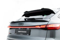 Maxton Design Niedriger Heckspoiler Lippe Audi SQ5 / Q5 S-Line Sportback Mk3 Schwarz Hochglanz