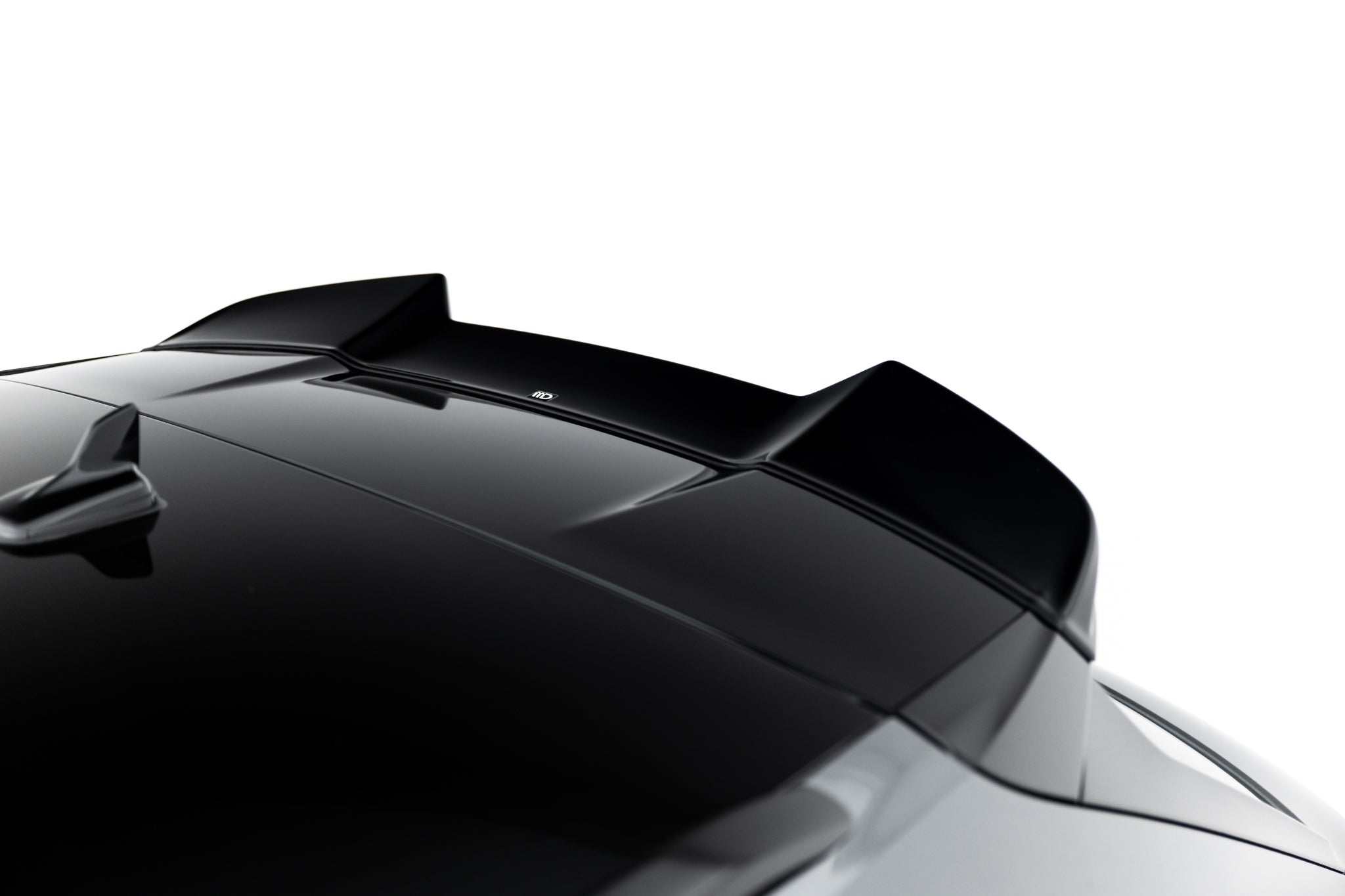 Maxton Design Spoiler CAP 3D passend für Audi RSQ3 SUV F3 schwarz Hochglanz