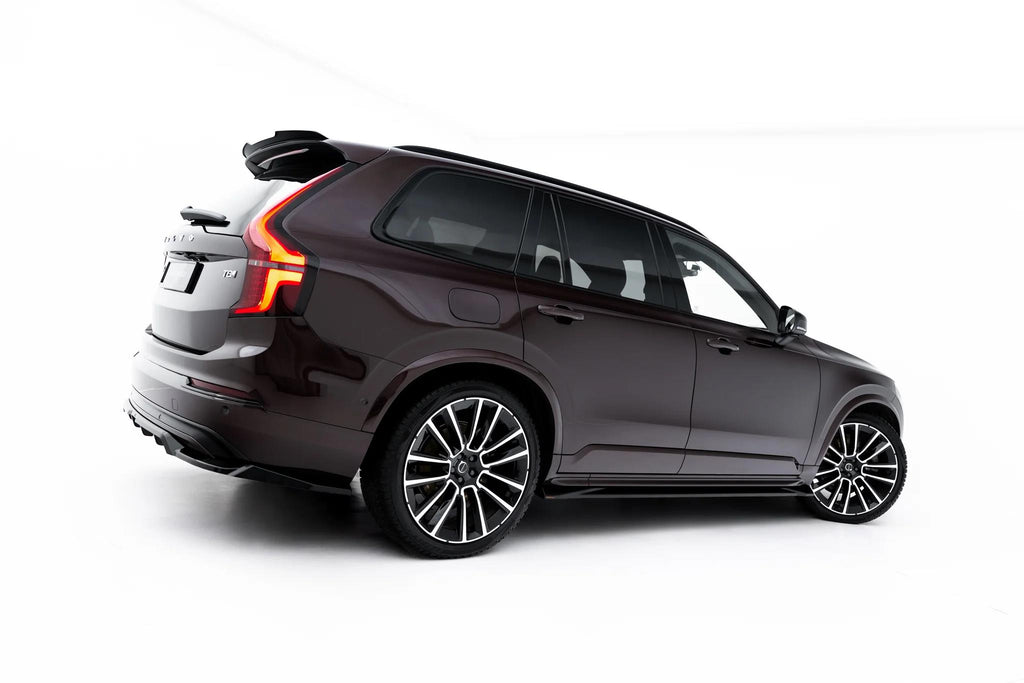 Maxton Design Street+ Seitenschweller Leisten Passend für Volvo Xc90 Mk2 Facelift 2 Schwarz Hochglanz