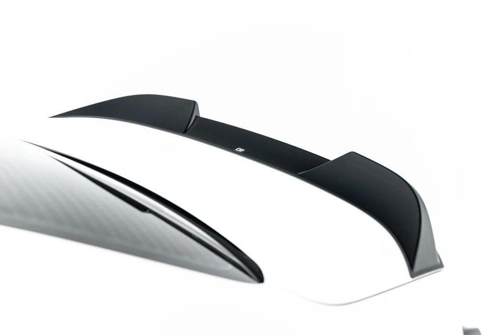 Maxton Design Heckspoiler Lippe 3D für BMW 2 Coupe G42 / M2 G87 [2021-] | Schwarz Hochglanz | ABS-Kunststoff | mit TTG (eintragungsfrei)