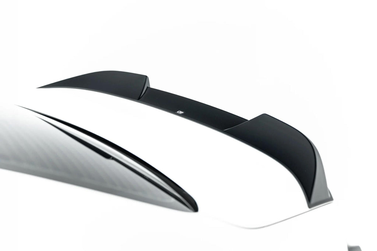Maxton Design Heckspoiler Lippe 3D für BMW 2 Coupe G42 / M2 G87 [2021-] | Schwarz Hochglanz | ABS-Kunststoff | mit TTG (eintragungsfrei)