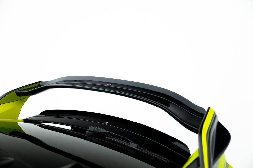 Maxton Design OBERER Spoiler CAP V.1 passend für Honda Civic Type-R Mk10 / Mk10 Facelift schwarz Hochglanz