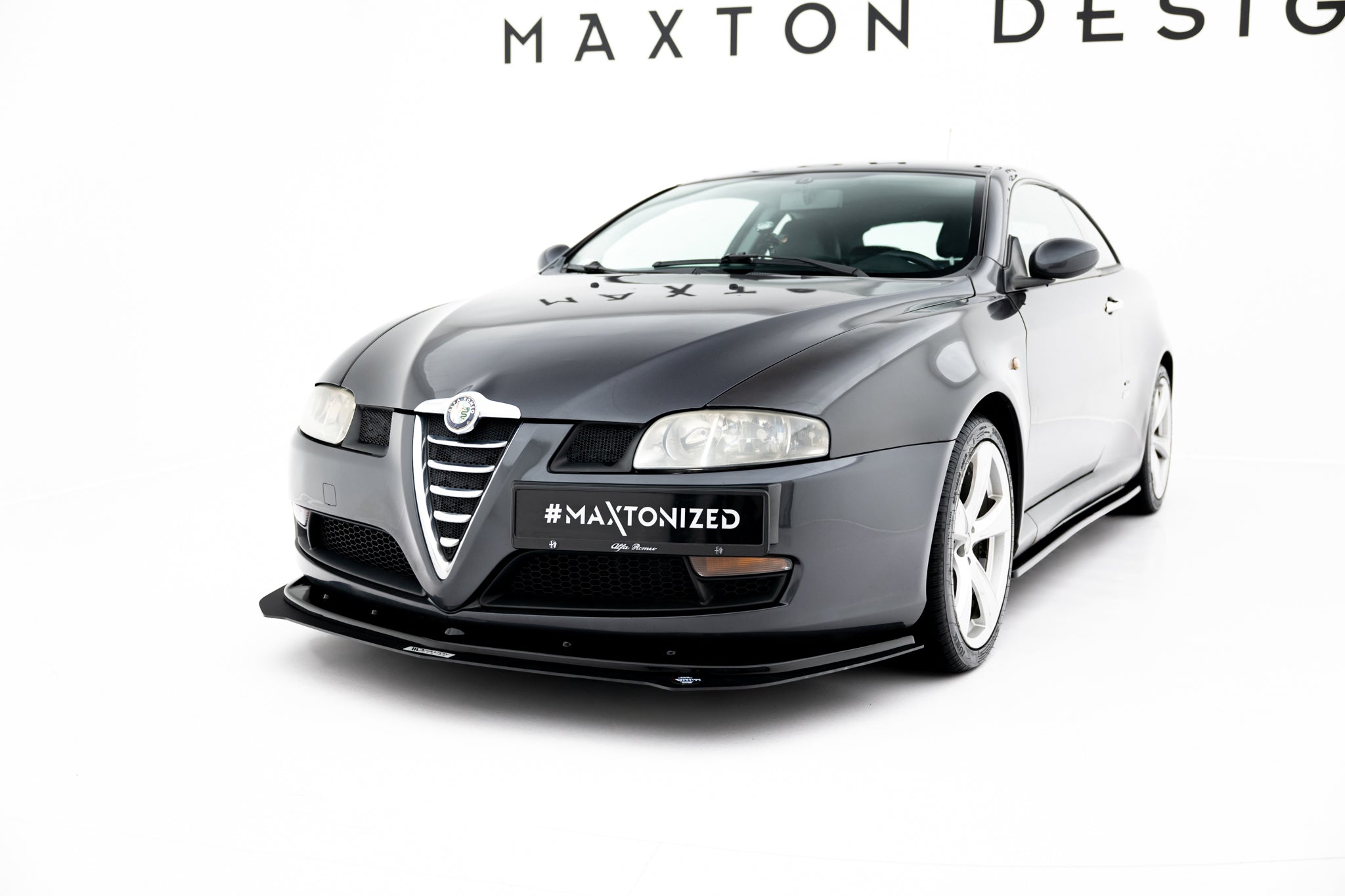 Maxton Design HYBRID Street+ Spoilerlippe Front Ansatz passend für ALFA ROMEO GT
