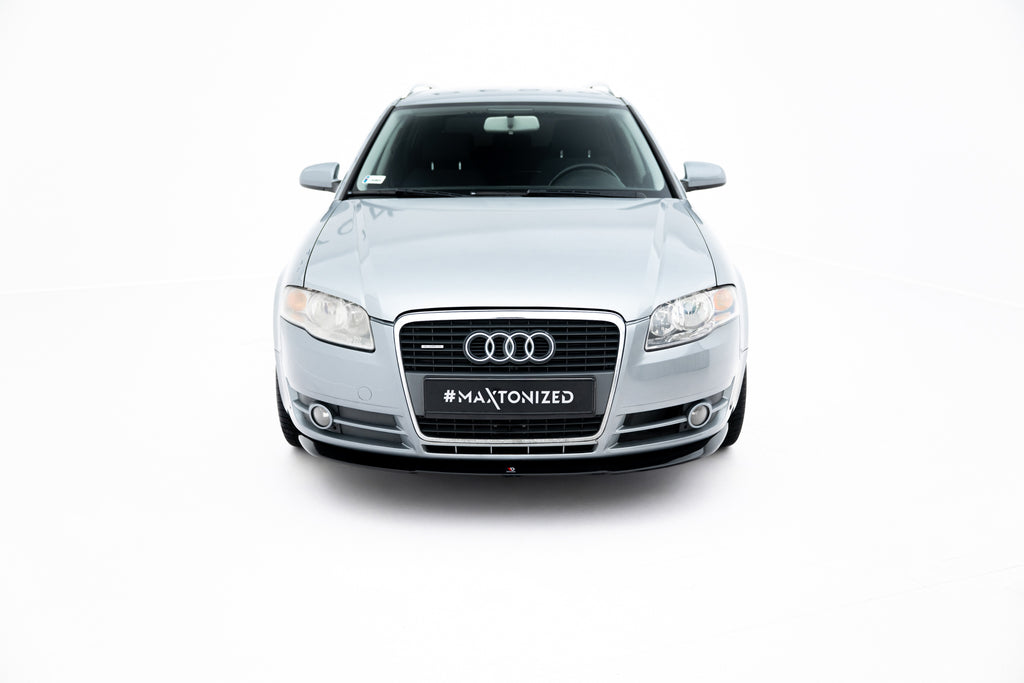 Maxton Design Front Diffuser V.2 Audi A4 B7 schwarz Hochglanz für Audi A4