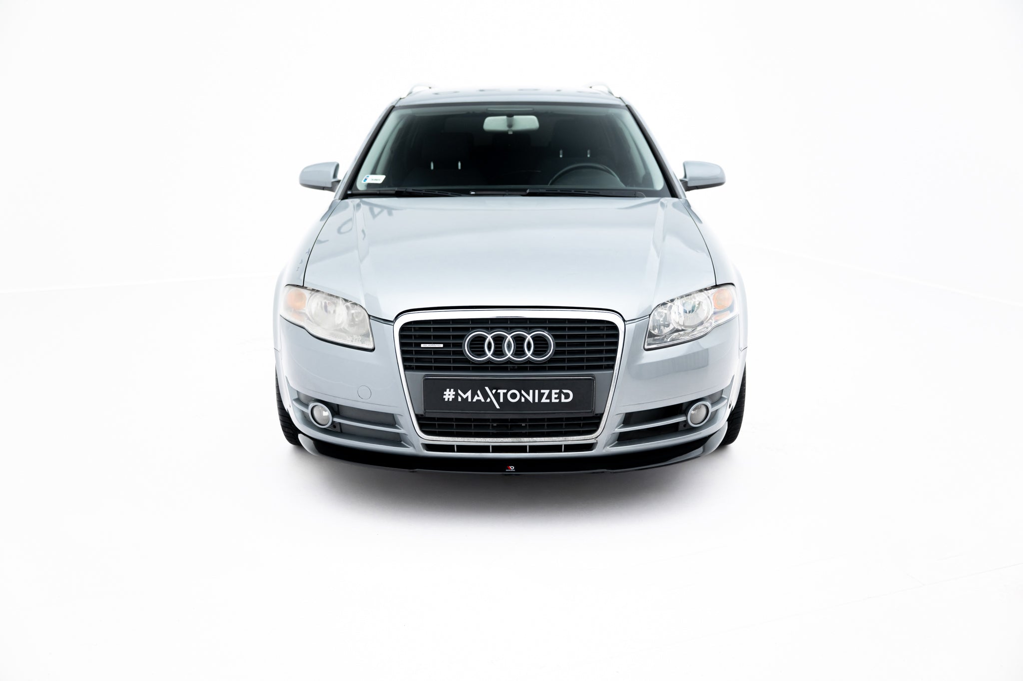 Maxton Design Front Diffuser V.2 Audi A4 B7 schwarz Hochglanz für Audi A4