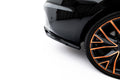 Maxton Design Heck Ansatz Flaps Diffusor V.5 passend für Cupra Leon ST Mk1 Facelift schwarz Hochglanz