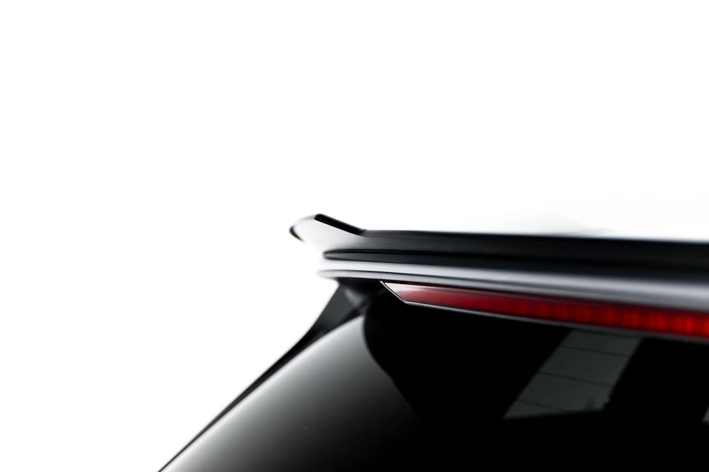 Maxton Design Spoiler CAP passend für Audi Q6 e-tron Standard / S-Line / SQ6 e-tron SUV Mk1 schwarz Hochglanz