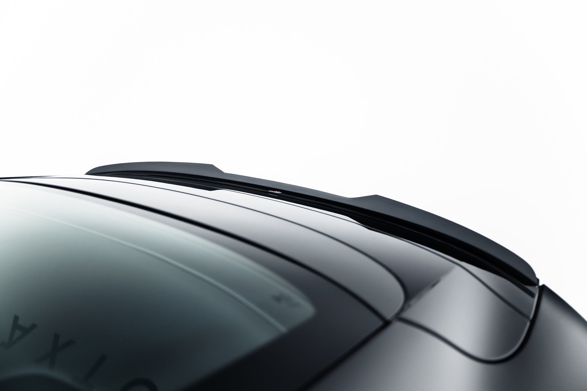 Maxton Design Spoiler CAP passend für Bentley Continental GT Coupe Mk3 schwarz Hochglanz