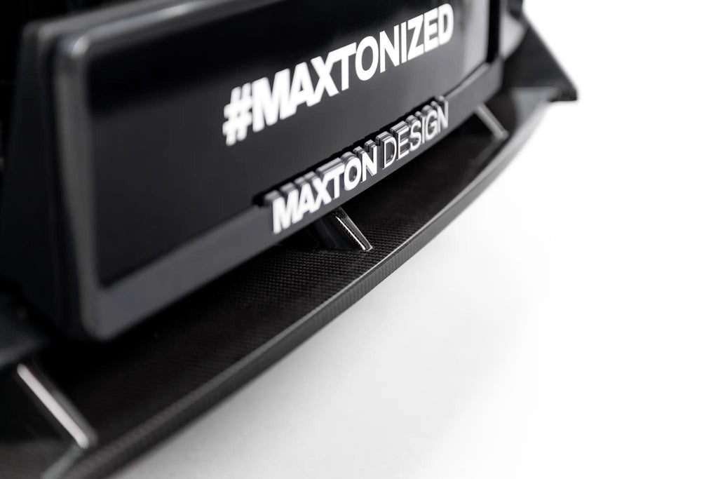 Maxton Design Prepreg Carbon Fiber Street+ Spoilerlippe Front Ansatz Passend für Bmw 7 M-Paket / M760e / I7 M-Paket G70