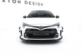 Maxton Design Street+ Spoilerlippe Front Ansatz V.2 passend für Toyota GR Corolla Mk12 schwarz Hochglanz