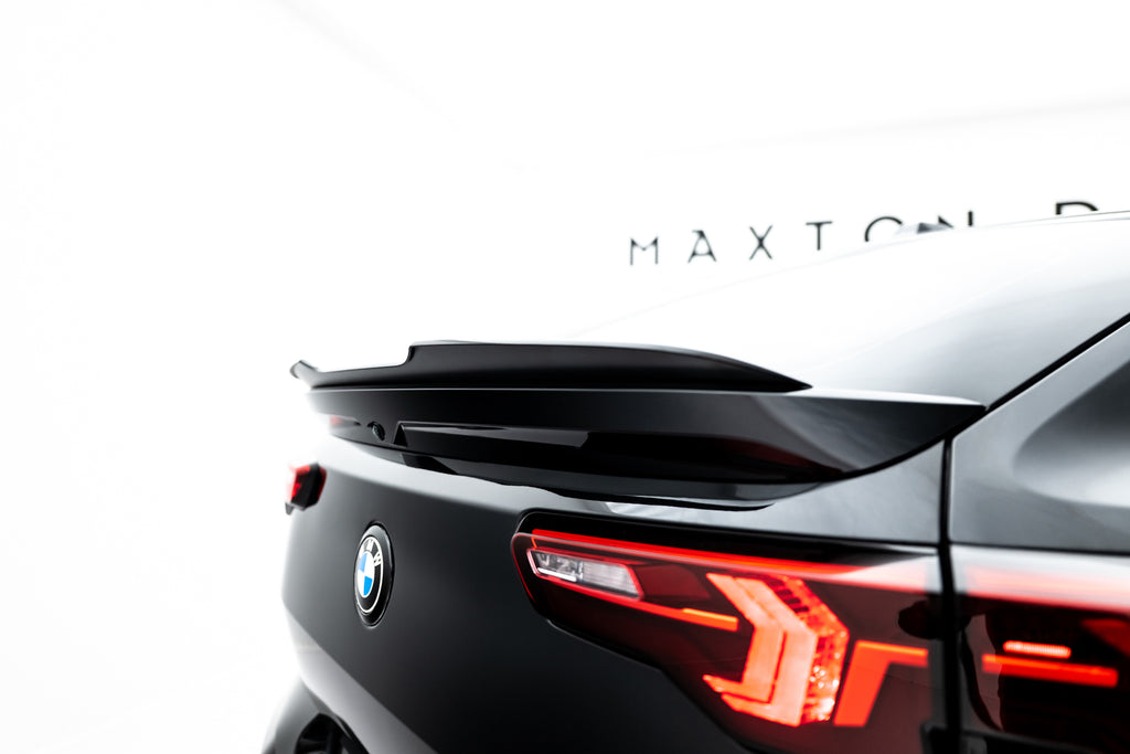 Maxton Design Spoiler CAP passend für BMW X2 M-Paket / iX2 U10 schwarz Hochglanz