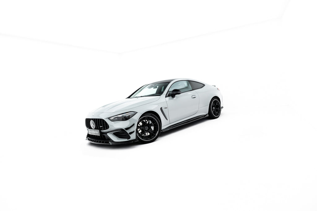 Maxton Design Street+ Seitenschweller Leisten passend für Mercedes-AMG CLE 53 Aero C236 schwarz Hochglanz
