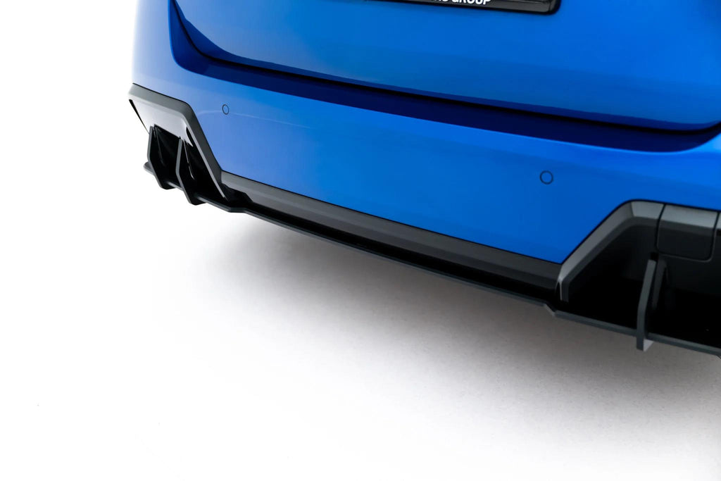 Maxton Design Street Pro Heckschürze + Flaps passend für BMW 2 M-Paket Gran Coupe F74 schwarz Hochglanz