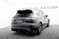 Maxton Design Heck Ansatz Flaps Diffusor passend für Porsche Cayenne Sport Design SUV / Coupe Mk3 schwarz Hochglanz
