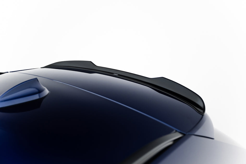 Maxton Design Spoiler CAP passend für BMW 3er M-Paket Touring F31 / F31 Facelift schwarz Hochglanz