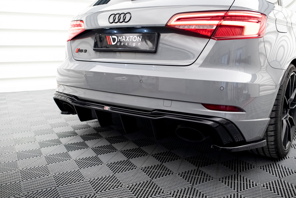Maxton Design Diffusor Heck Ansatz V.2 passend für Audi RS3 8V Sportback Facelift