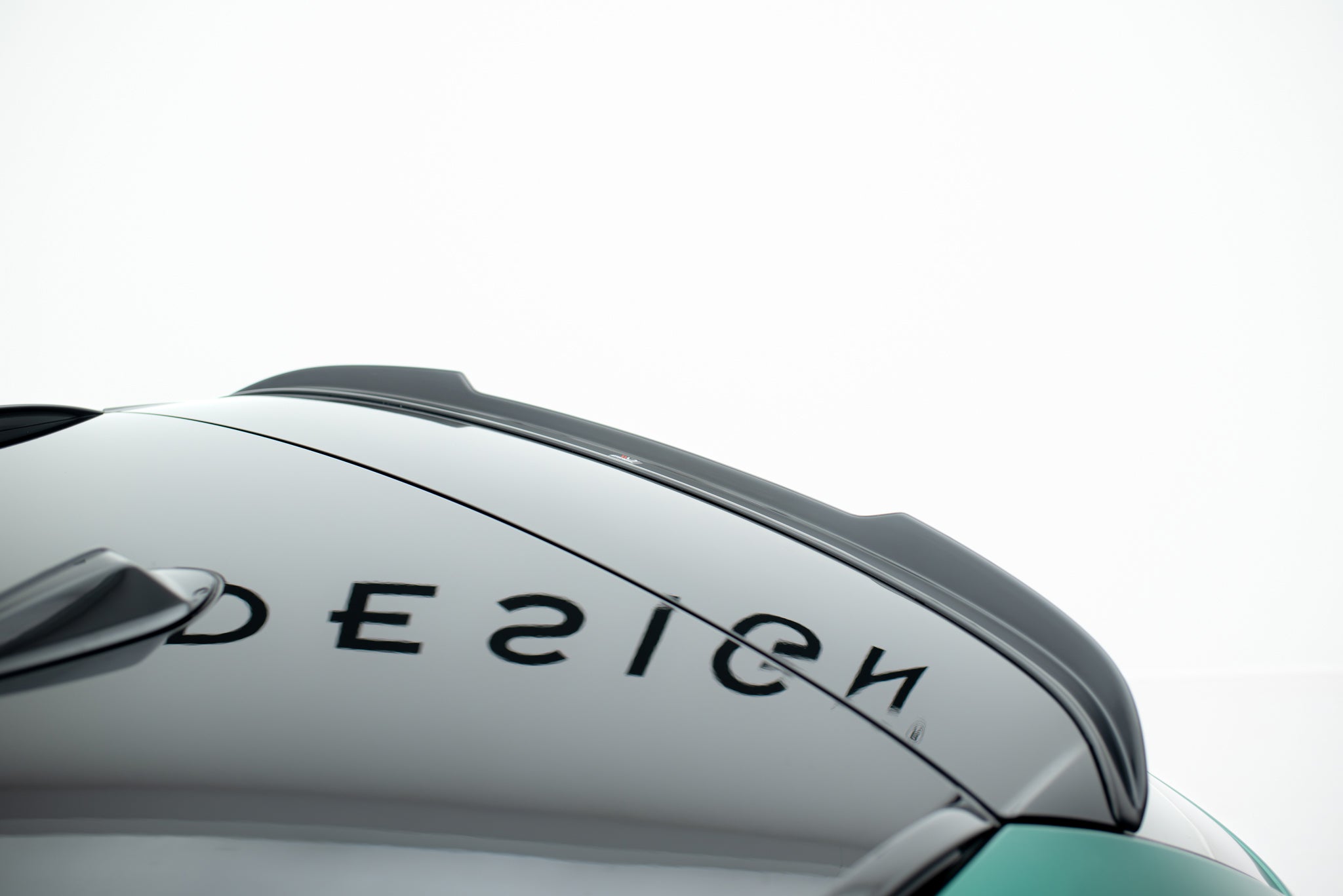 Maxton Design Spoiler CAP passend für BMW 3er Standard / M340 / M-Paket / M3 Touring G21 / G81 schwarz Hochglanz