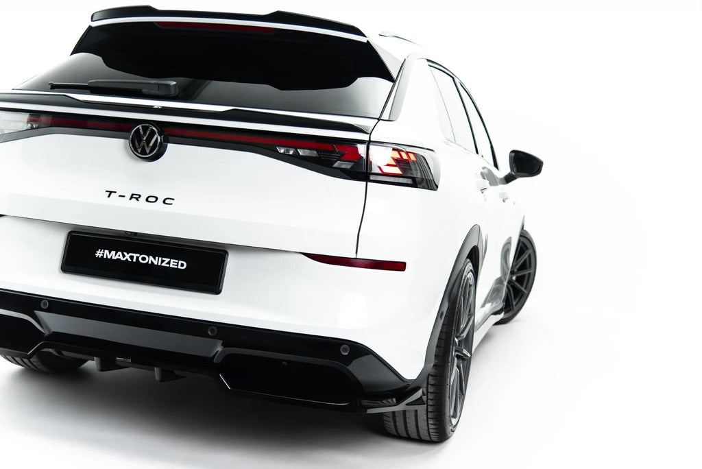 Maxton Design Diffusor für Volkswagen T-Roc Mk2 [2025-] | Schwarz Hochglanz | ABS-Kunststoff