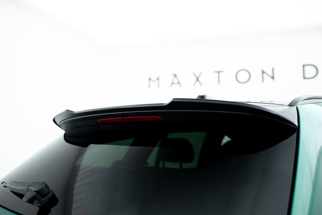 Maxton Design Spoiler CAP passend für BMW 3er Standard / M340 / M-Paket / M3 Touring G21 / G81 schwarz Hochglanz