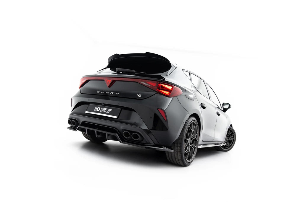 Maxton Design Diffusor für Cupra Leon Mk1 Facelift [2024-] | Schwarz Hochglanz | ABS-Kunststoff