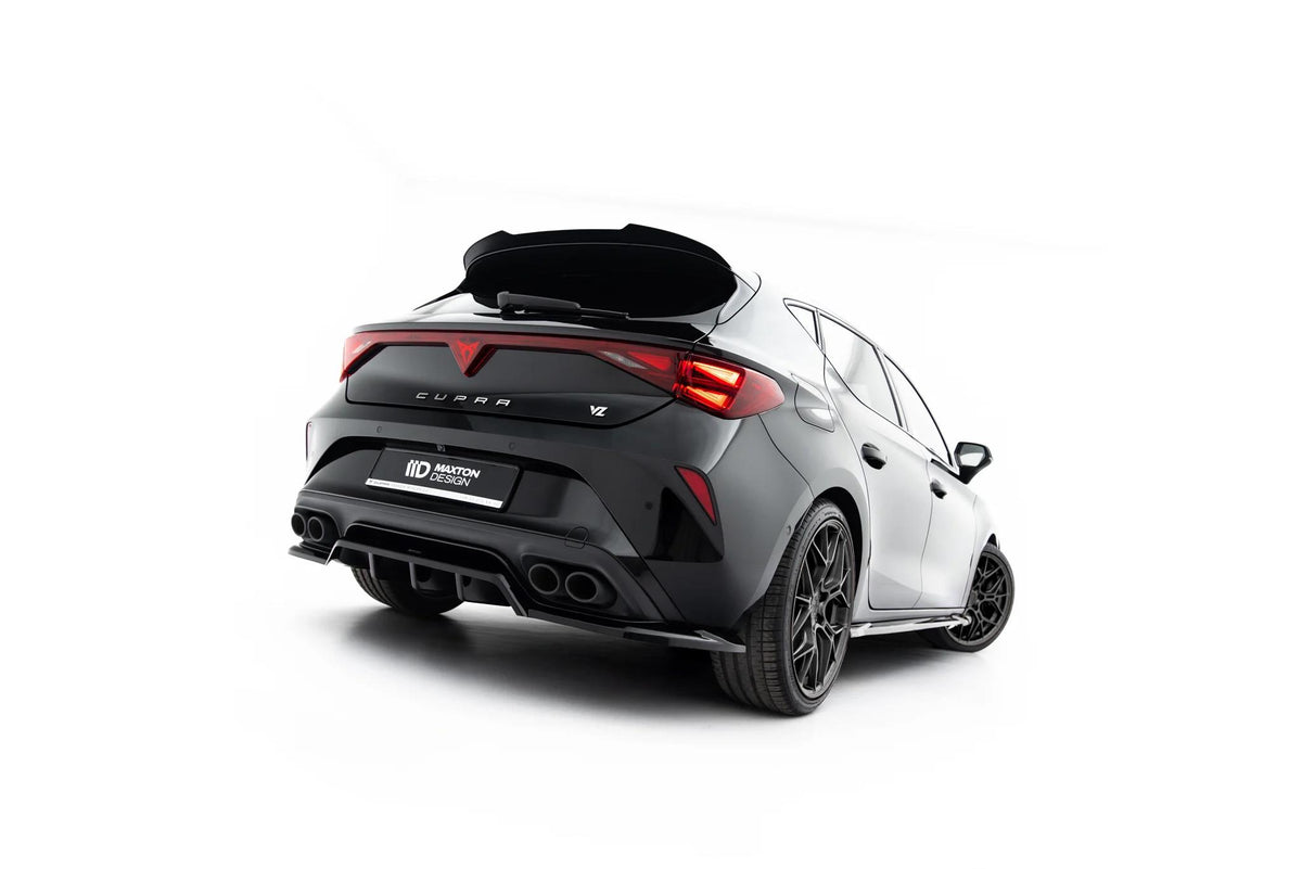 Maxton Design Diffusor für Cupra Leon Mk1 Facelift [2024-] | Schwarz Hochglanz | ABS-Kunststoff